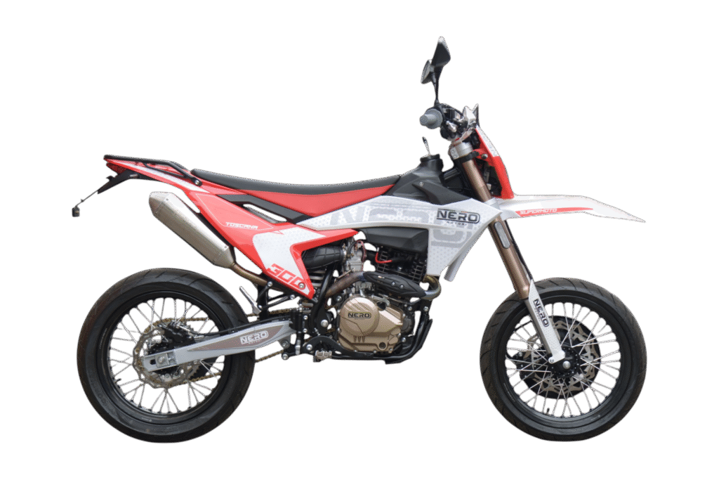 NERO Toscana 300 Motard Pro, vista lateral